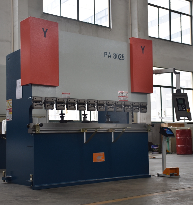 100t Cnc Metal Bending Machines, 3200 Mm Cnc Sheet Press Brake With E21 100 t CNC fémhajlító gépek, 3200 mm-es CNC lapprésfék E21-el