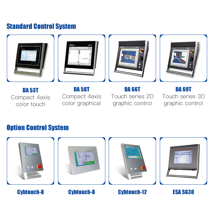 160t-4000 4 tengelyes CNC hidraulikus hajlítógép féknyomó