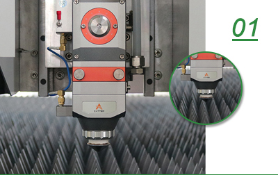 4000w Metal Fiber Laser Cutting Machine With Yaskawa Servo Motor 4000 W-os fémszálas lézervágó gép Yaskawa szervomotorral