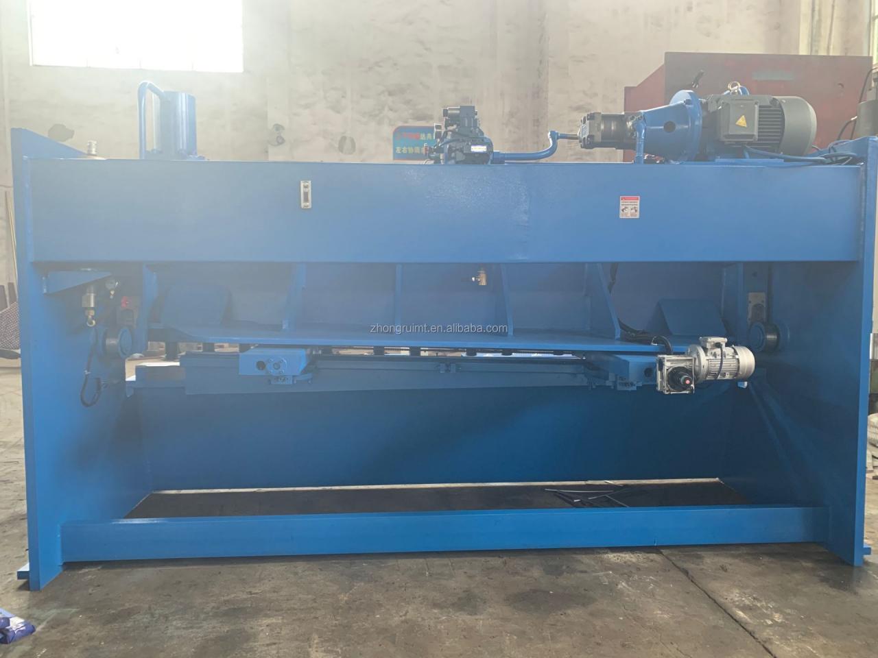 4mmx2500 Hydraulic Shearing Steel Plate Cutting Machinery Steel Plate Shear 4mmx2500 hidraulikus nyíró acéllemez vágógépek acéllemez olló