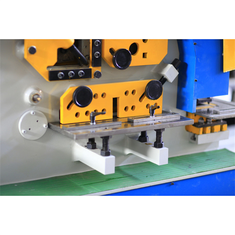 Kis Cnc Q35y-16 40 tonnás vasmunkás hidraulikus kombinált lyukasztógép