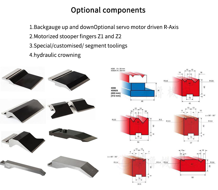 High Quality 3m Press Brake Machine Hydraulic 100 Ton For Sheet Metal Bending Kiváló minőségű 3 m-es présfékezőgép hidraulikus 100 tonnás lemezhajlításhoz