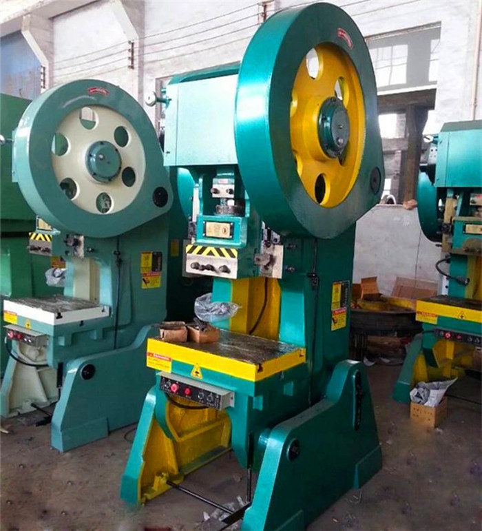 J23 Series 10 Ton Pneumatic Power Press Aluminium Lid Punching Machine J23 sorozat 10 tonnás pneumatikus prés alumínium fedél lyukasztógép