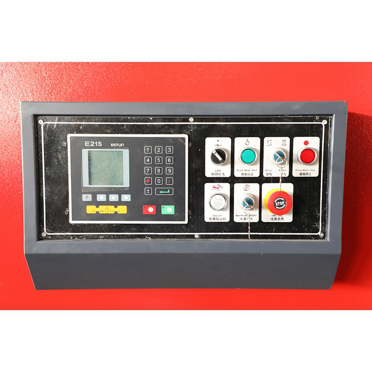 Qc12y / Qc12k Sheet Metal Steel Plate 6mm X 3200 Cnc Hydraulic Swing Beam Shear Machine Qc12y / Qc12k fémlemez acéllemez 6 mm X 3200 Cnc hidraulikus lengőgerendás nyírógép